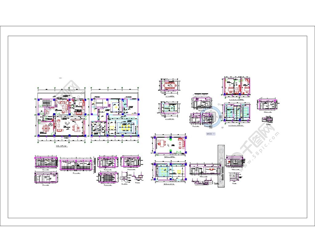 启东市便民服务中心CAD图纸免费下载与设计服务
